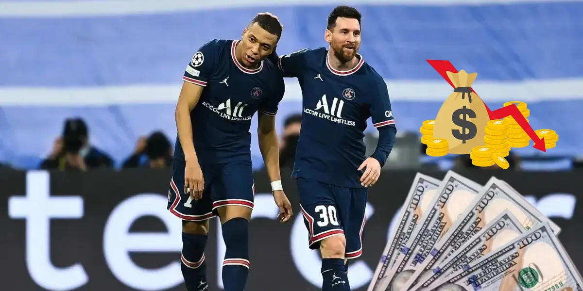 Un desperdicio, PSG perdió 35 millones con Messi y la fortuna que tiraron con Mbappé