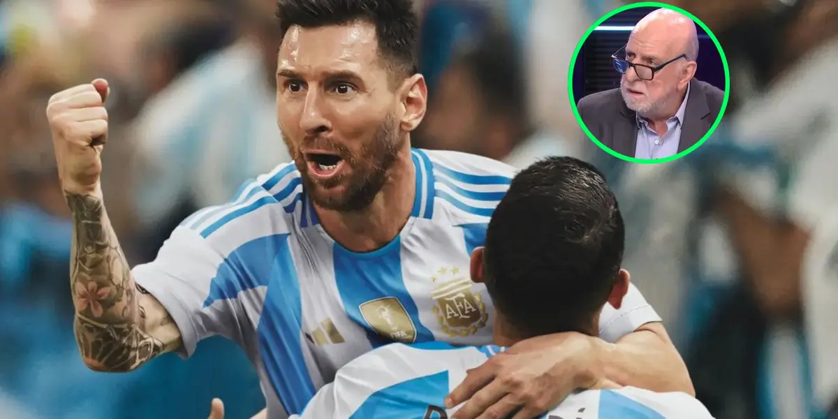 Lionel Messi y Di María