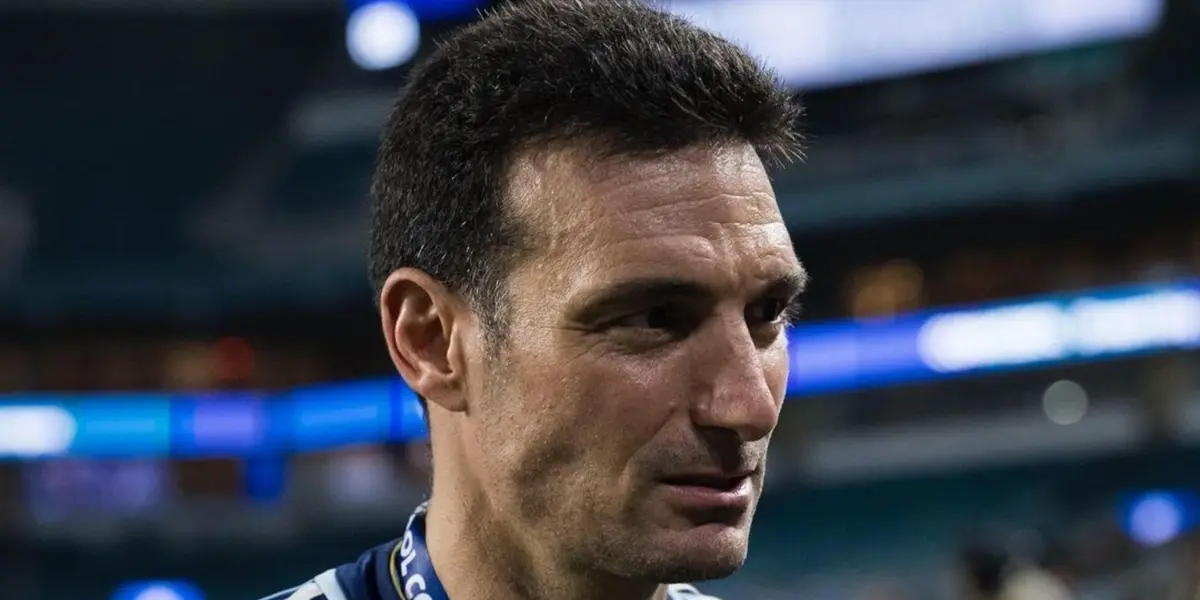 Lionel Scaloni tras ganar la Copa América