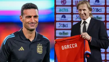 Lionel Scaloni y Ricardo Gareca