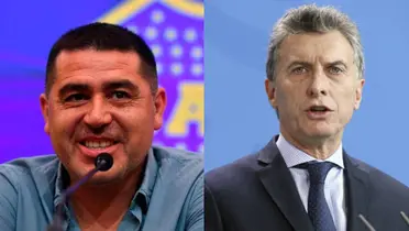 Macri y Riquelme