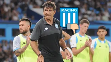 Malas noticias para Racing a horas del partido con San Lorenzo