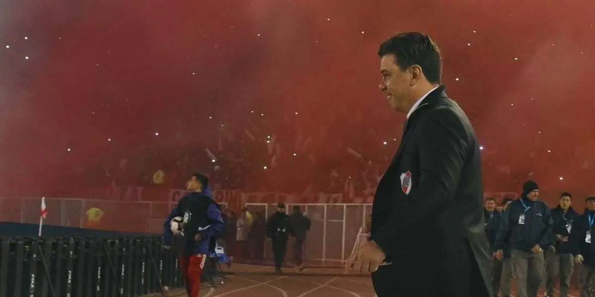 Marcelo Daniel Gallardo, entrenador de River Plate.