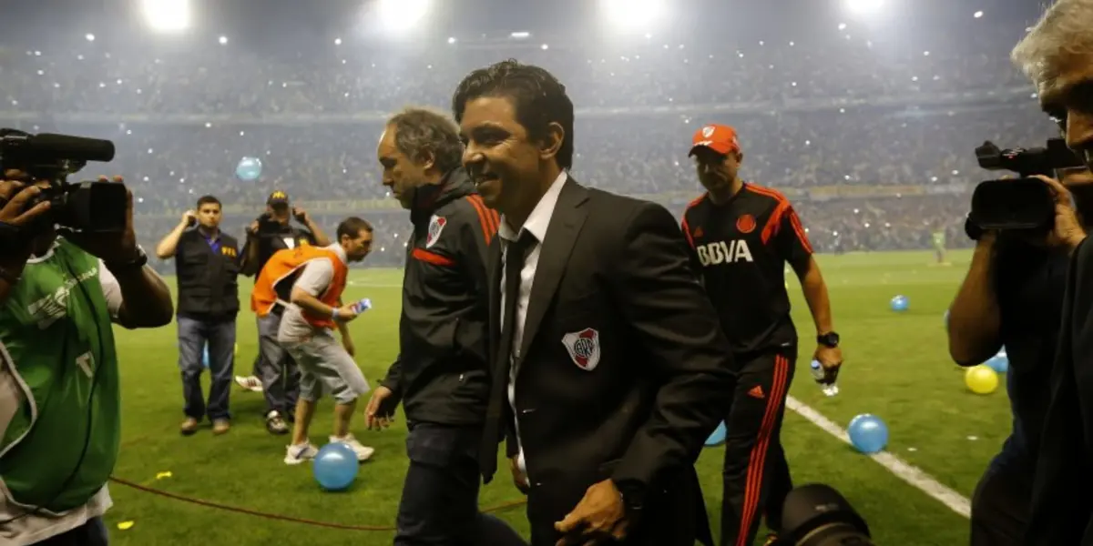 Los antecedentes de Marcelo Gallardo con River frente a Boca en La Bombonera