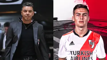 Marcelo Gallardo llamó a Paulo Dybala.