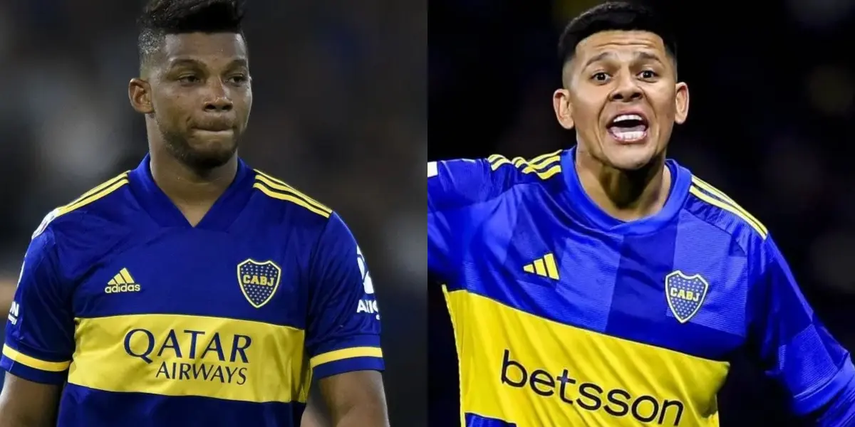 Marcos Rojo y Frank Fabra 