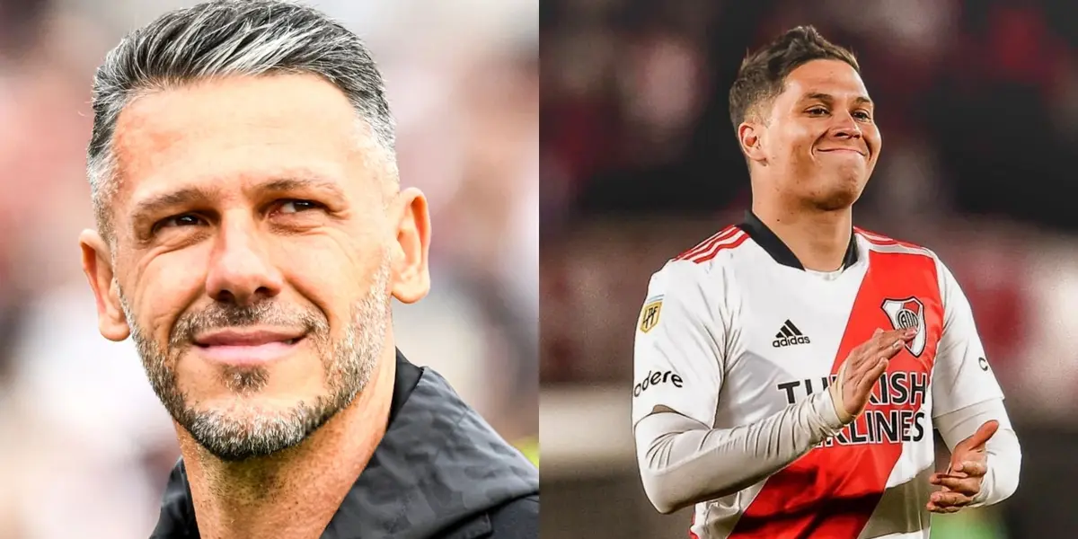 Martín Demichelis y Juanfer Quintero