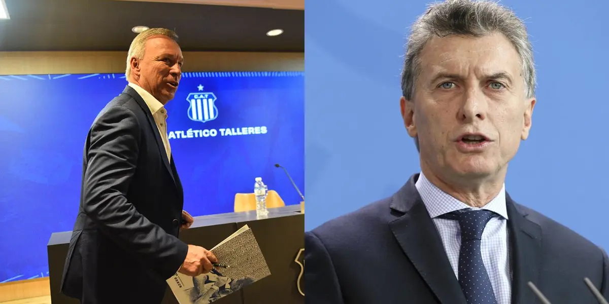 Mauricio Macri y Andrés Fassi