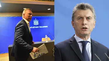 Mauricio Macri y Andrés Fassi