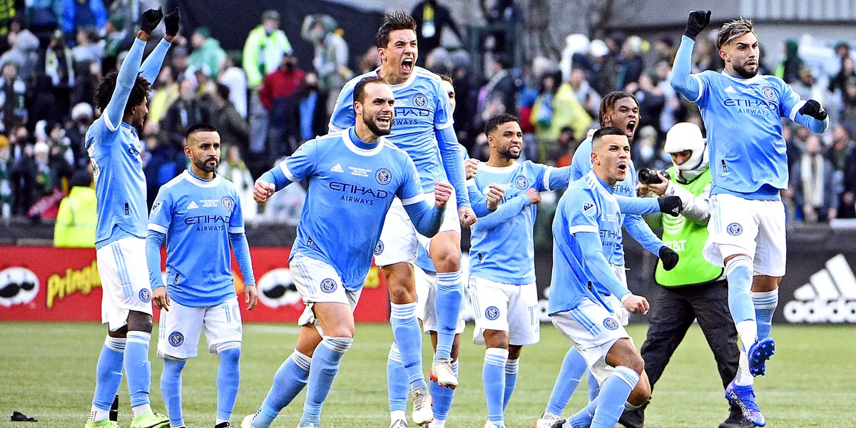 Maximiliano Moralez y Valentín Castellanos ganaron el torneo de la Major League Soccer con New York City.