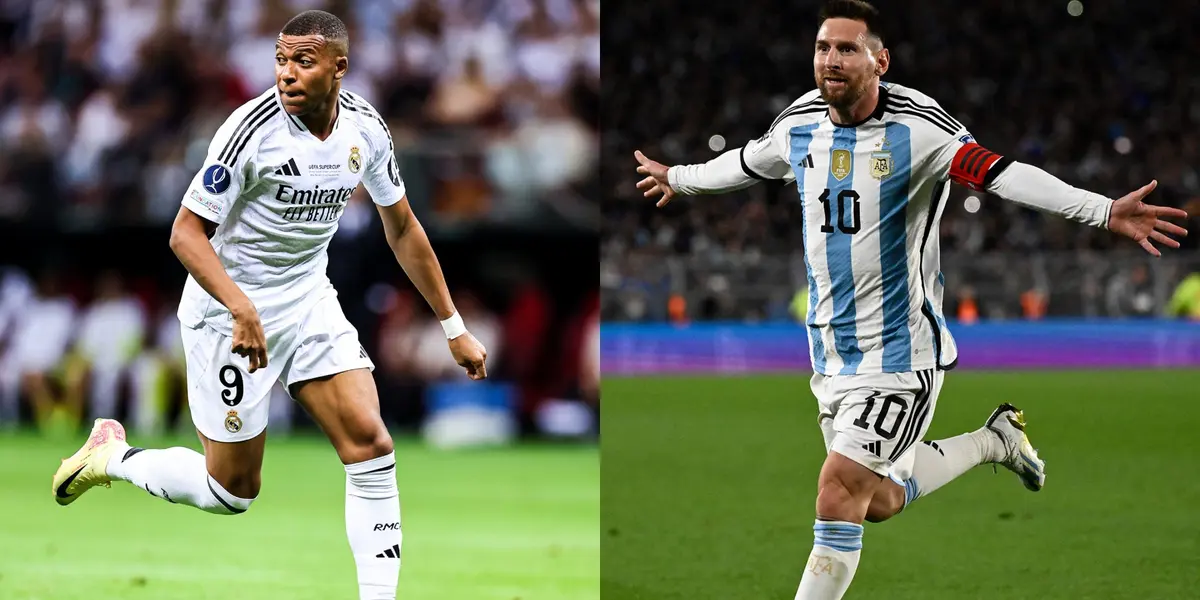 Debut soñado en Real Madrid, los goles que tiene Kylian Mbappé en su carrera a diferencia de Messi