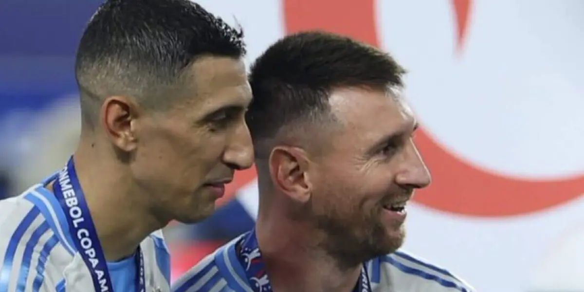 Messi y Di María 