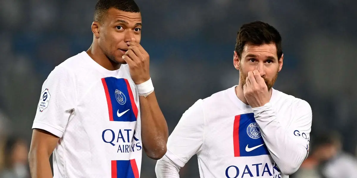 Messi y Mbappé en PSG