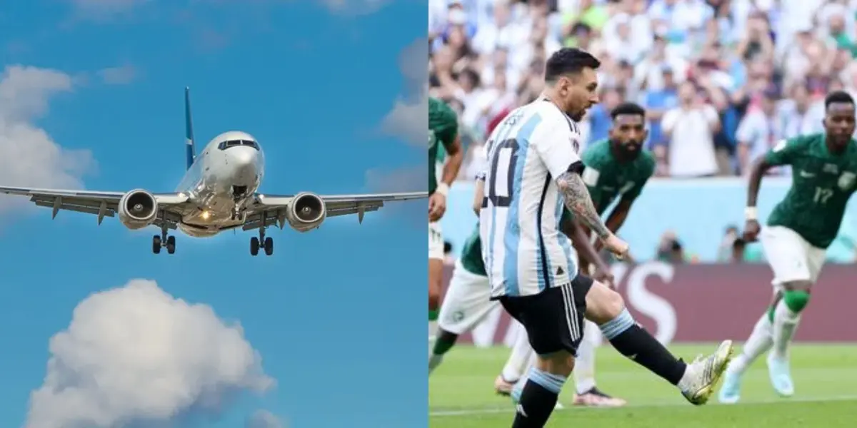 Mientras disfruta de sus vacaciones, un futbolista del Xeneize siguió la derrota de Argentina a miles de metros de altura.