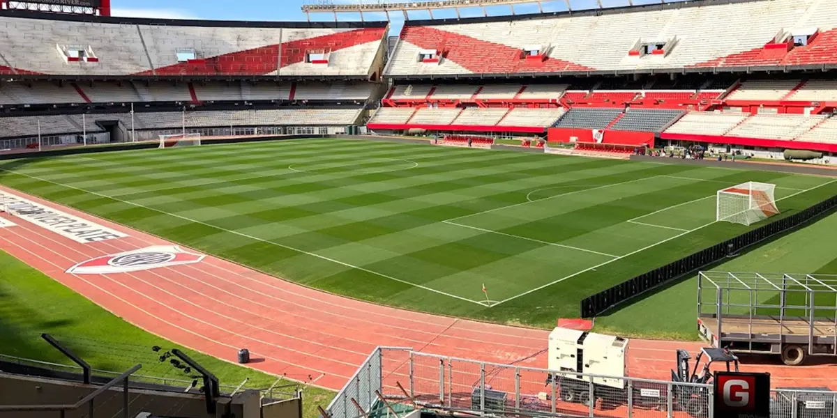 Mientras se realizan obras en la mítica cancha del Millonario, dieron a conocer un dato más que importante para los fanáticos. 