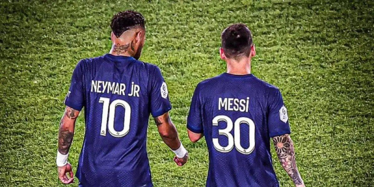 Neymar y Messi