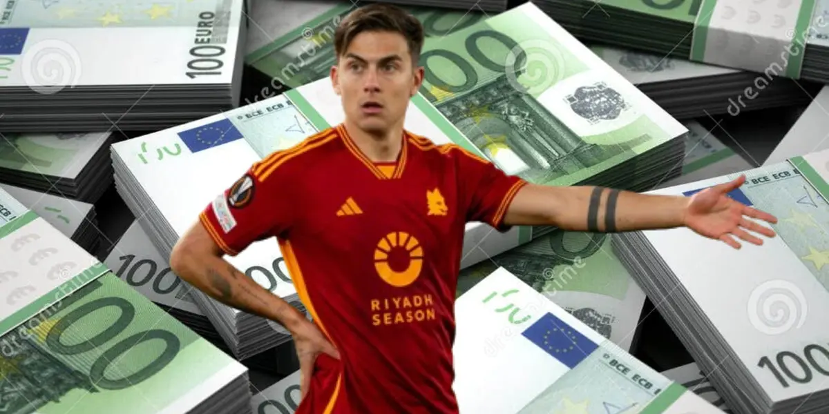 Mientras en la Roma gana 4,5 millones, lo que ofrece Al-Qadsiah a Paulo Dybala