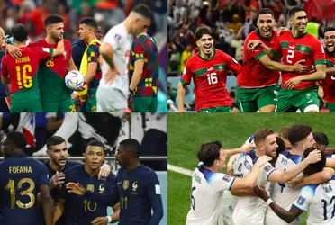 Portugal, Marruecos, Francia e Inglaterra buscarán su pase a las semifinales de la Copa del Mundo