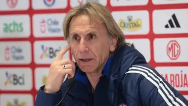 Ricardo Gareca en conferencia