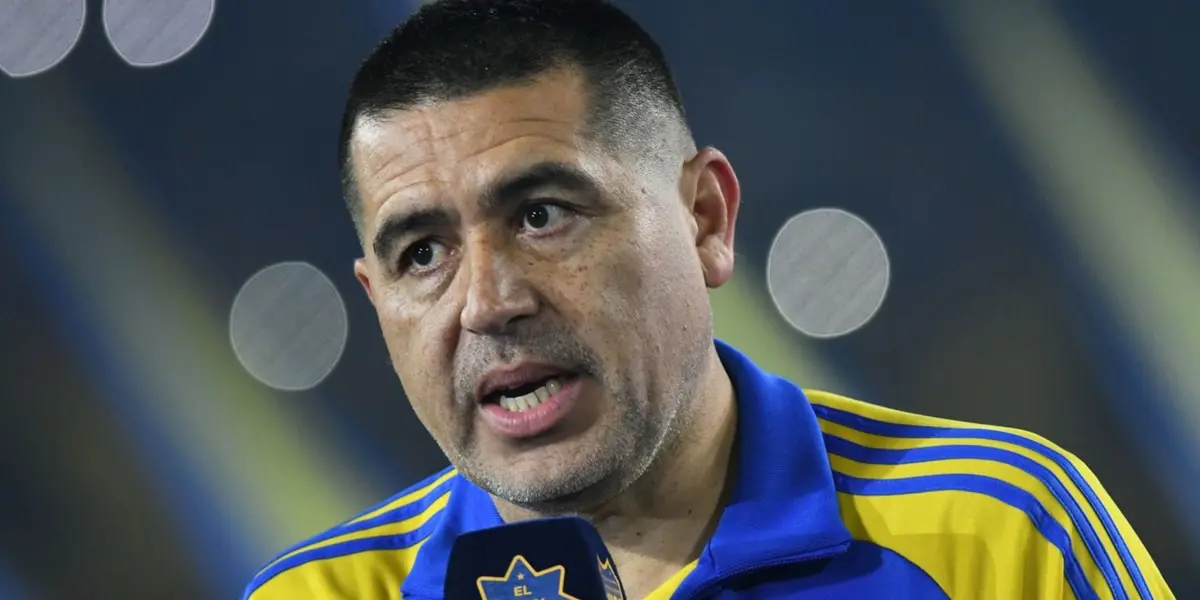 Riquelme, presidente de Boca.