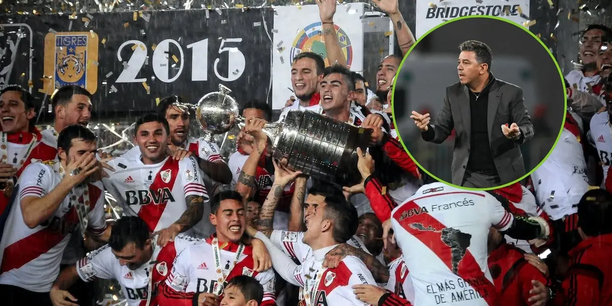 River campeón de la Libertadores 2015.