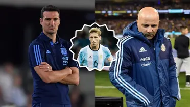 Scaloni y Sampaoli