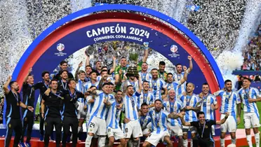 Selección Argentina campeón de Copa América 2024.