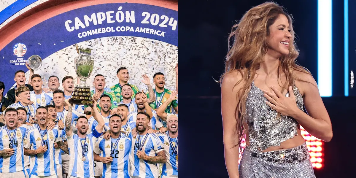 Selección Argentina y Shakira