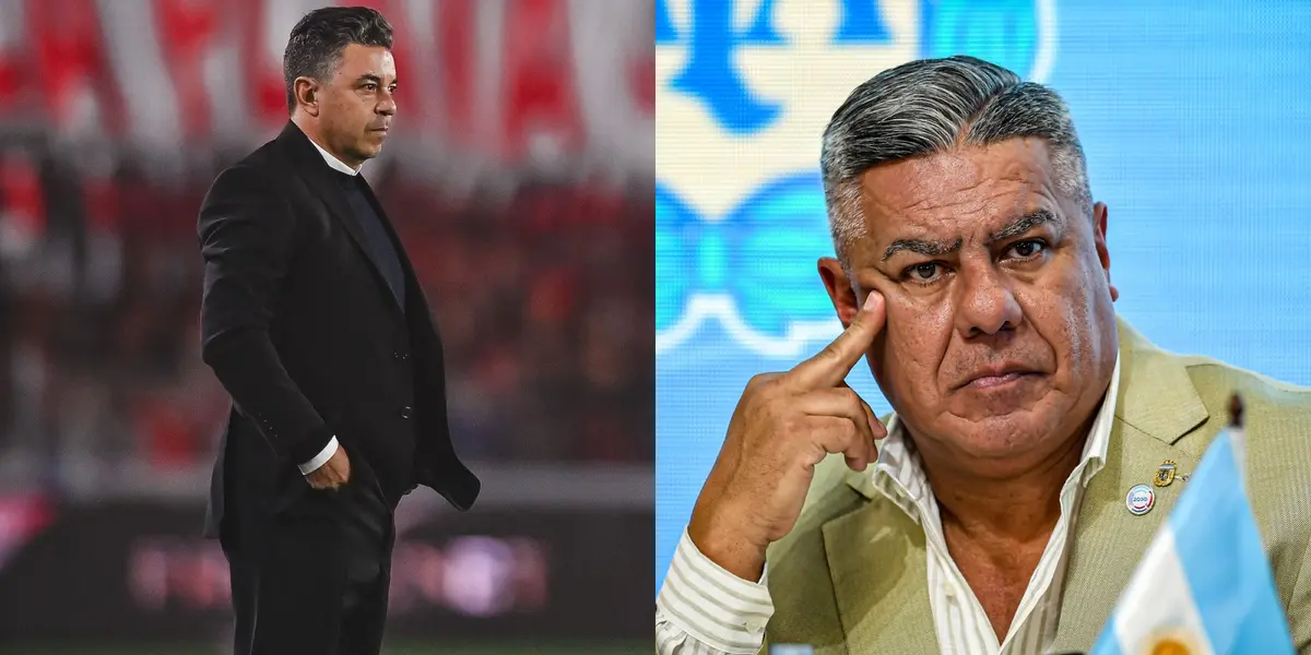 Quieren ver caer a Gallardo, la grave denuncia de todo River a Chiqui Tapia