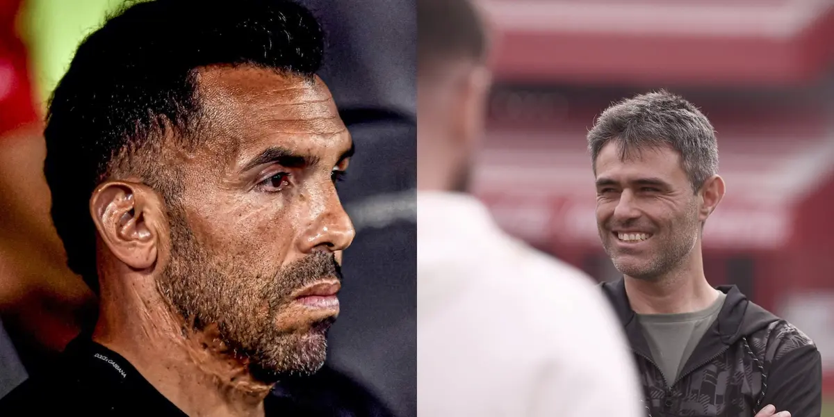 Tevez y Vaccari