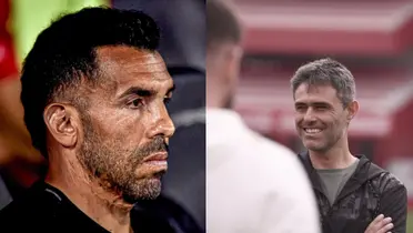 Tevez y Vaccari