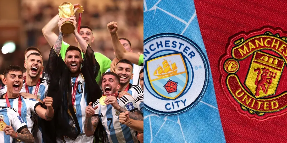 Un integrante de la Selección Argentina tiene al United y al City enfrentados.